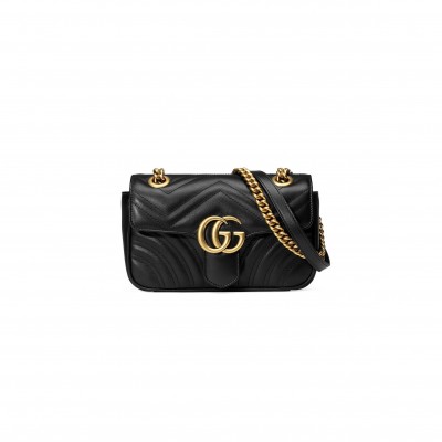 GUCCI GG MARMONT MATELASSÉ MINI BAG 446744 