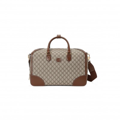 GUCCI DUFFLE BAG WITH INTERLOCKING G  696015