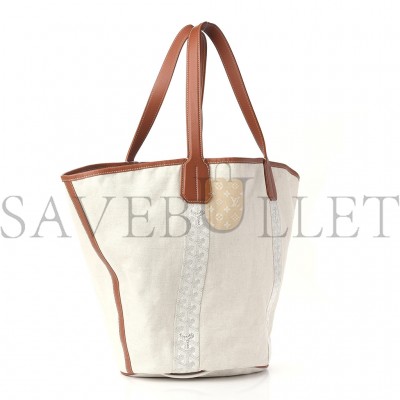 GOYARD REVERSIBLE BELHARRA WHITE 