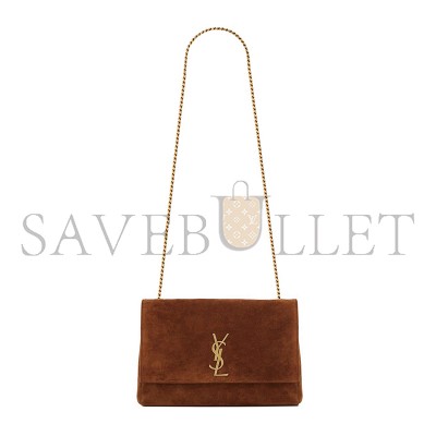 YSL REVERSIBLE KATE MEDIUM IN CROCODILE-EMBOSSED LEATHER 55380424O1W1062