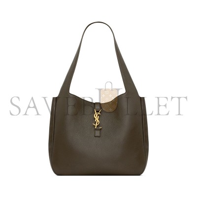 YSL LE 5 À 7 BEA IN GRAINED LEATHER 763435AACTP3212