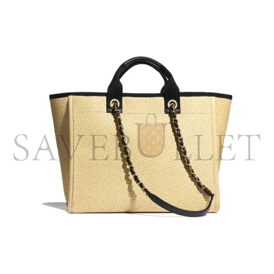 CHANEL MIXED FIBERS TOTE BAG A66941 B05086 NB586