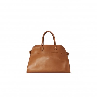 THE ROW SOFT MARGAUX 15 BAG IN LEATHER CUIR W1255L72CUSHG