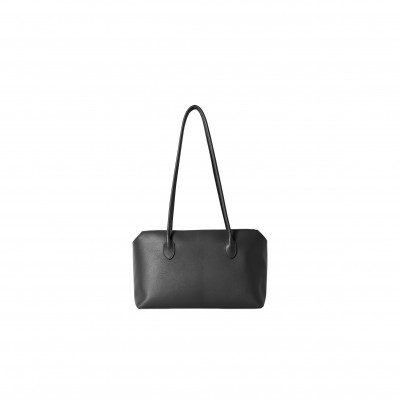 THE ROW TERRASSE BAG IN LEATHER BLACK W1292L97BLPL