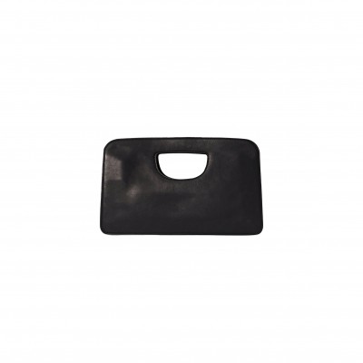 THE ROW EW AUSTIN BAG IN LEATHER BLACK W1589L72BLPL