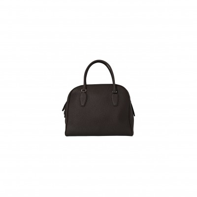 THE ROW INDIA 12.00 BAG IN LEATHER DARK BROWN W1595L23DBP