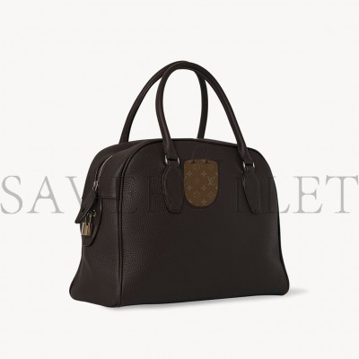 THE ROW INDIA 12.00 BAG IN LEATHER DARK BROWN W1595L23DBP