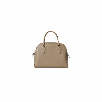 THE ROW INDIA 12.00 BAG IN LEATHER LIGHT TAUPE W1595L72SLTPL
