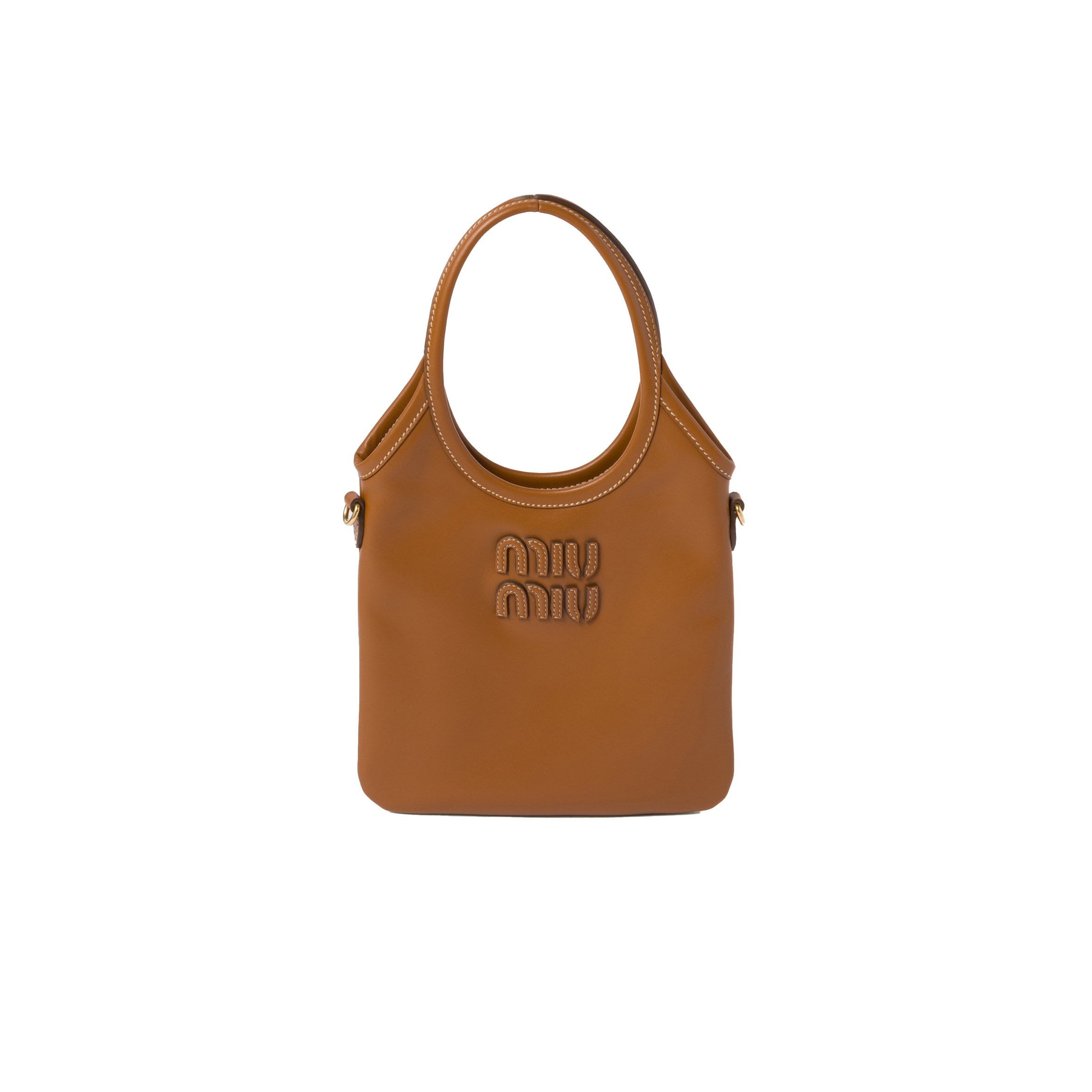 MIU MIU IVY LEATHER HANDBAG 5BG281 MIU MIU IVY LEATHER HANDBAG 5BG281