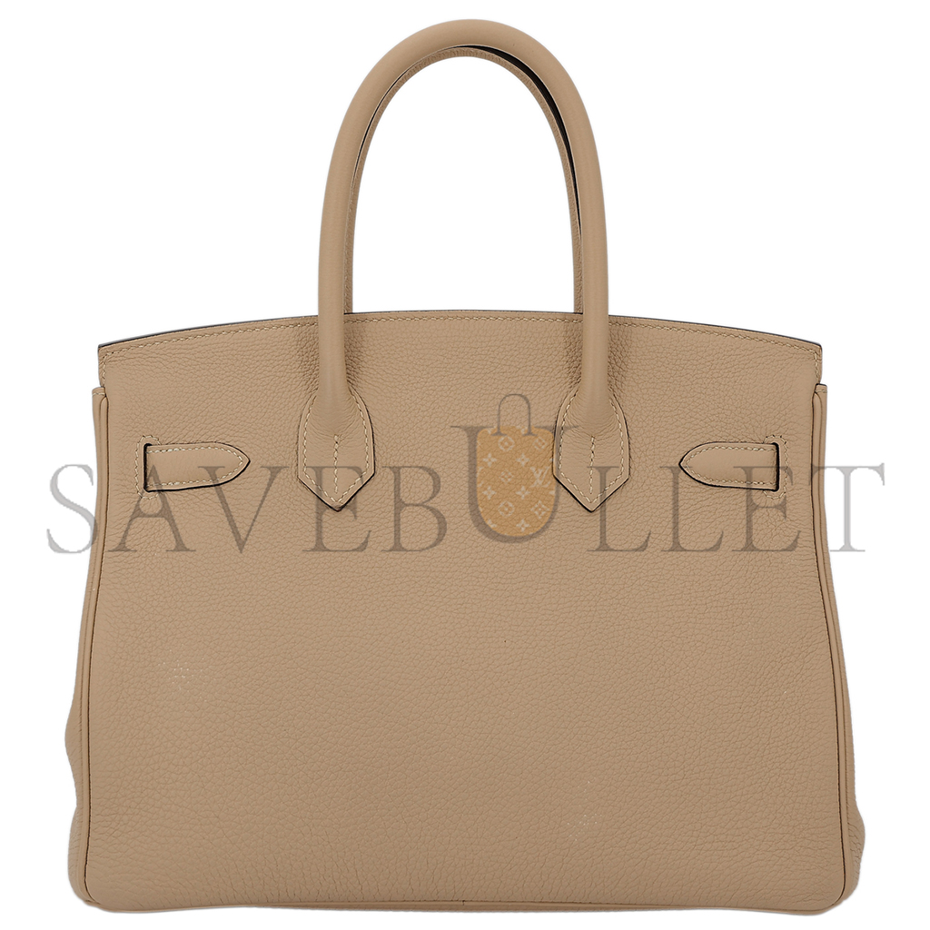 HERMES MASTER BIRKIN25 TOGO 81 DOVE GREY GOLD BUCKLE BAG 10087367