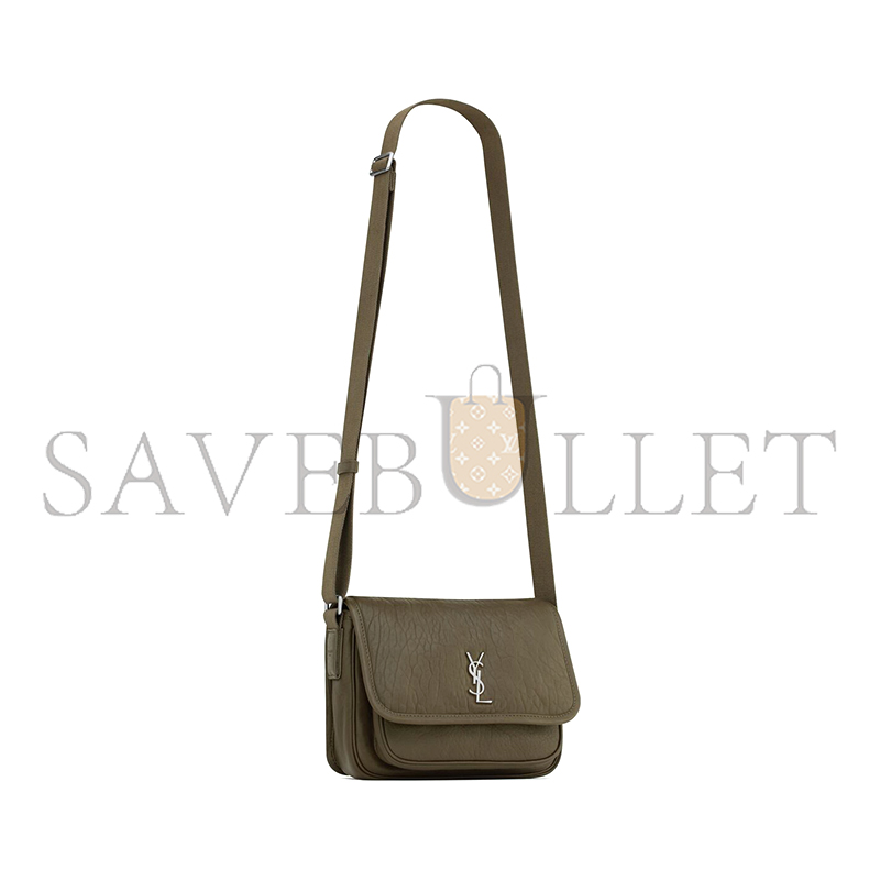 YSL NIKI SMALL MESSENGER IN GRAINED LAMBSKIN 776611AAC3O3212