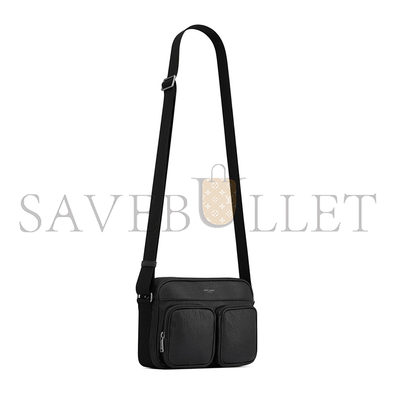 YSL CITY SAINT LAURENT CAMERA BAG IN GRAINED LEATHER 729240AAC8O1000 YSL CITY SAINT LAURENT CAMERA BAG IN GRAINED LEATHER 729240AAC8O1000