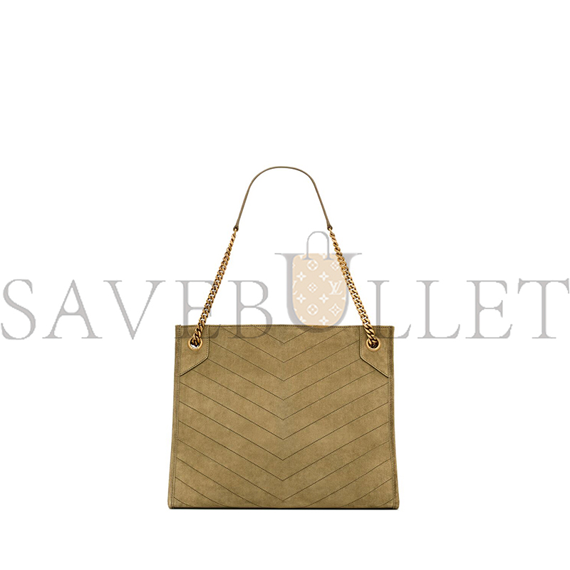 YSL NIKI MEDIUM SHOPPING IN SUEDE 5779991U8272326
