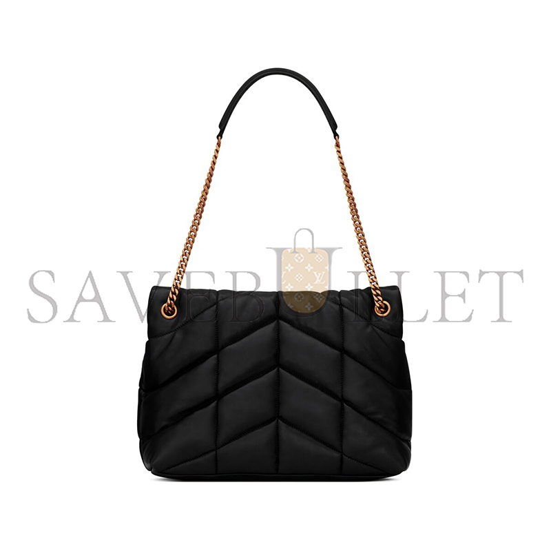 YSL PUFFER MEDIUM IN NAPPA LEATHER 5774751EL071000 YSL PUFFER MEDIUM IN NAPPA LEATHER 5774751EL071000