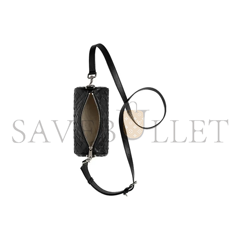 BOTTEGA VENETA MINI INTRECCIATO CYLINDER BAG 777391V2HL18803