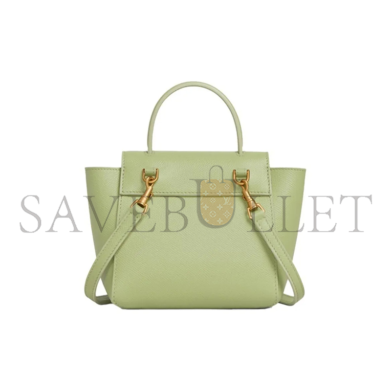 CELINE PICO BELT TOTE IN GRAINED COWHIDE LEATHER 194263ZVA.31SA