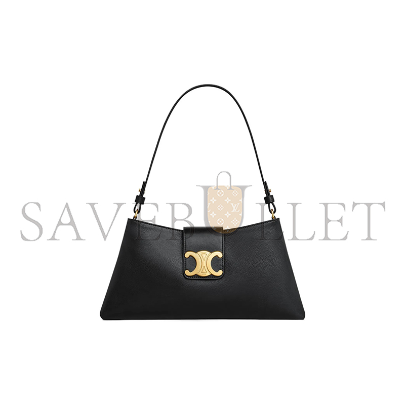 CELINE SHOULDER BAG IN WILTERN TRIOMPHE SOFT COW LEATHER 113673FEO.38NO