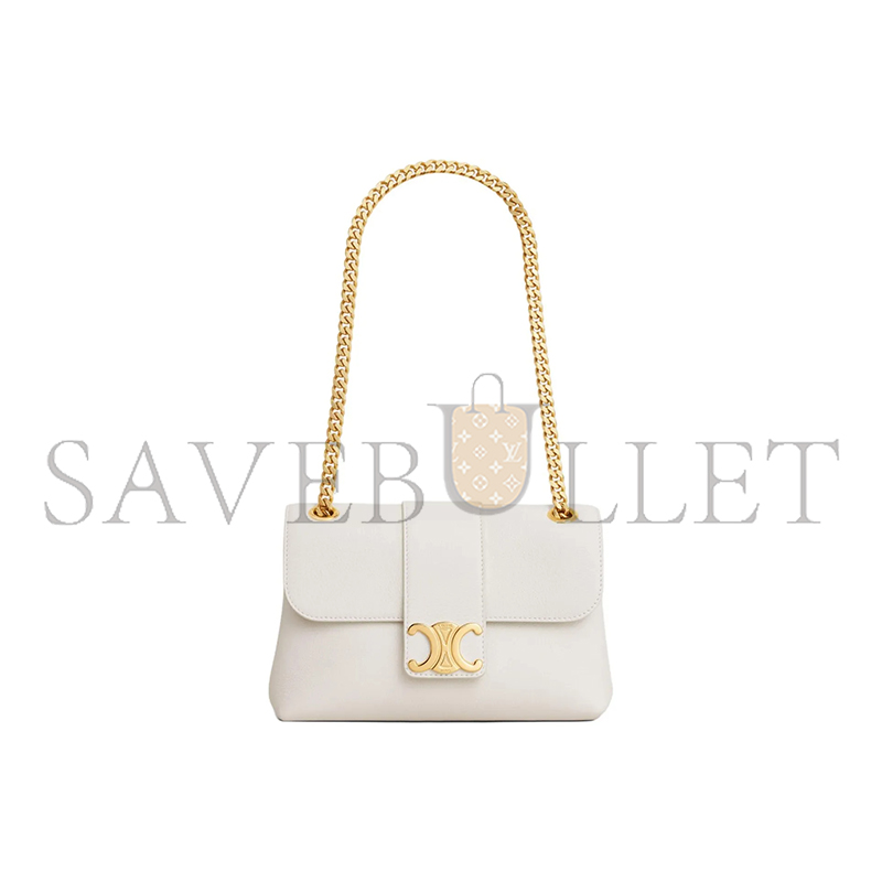 CELINE TEEN CELINE VICTOIRE BAG IN SUPPLE GRAINED CALFSKIN 116593FDU.01BC