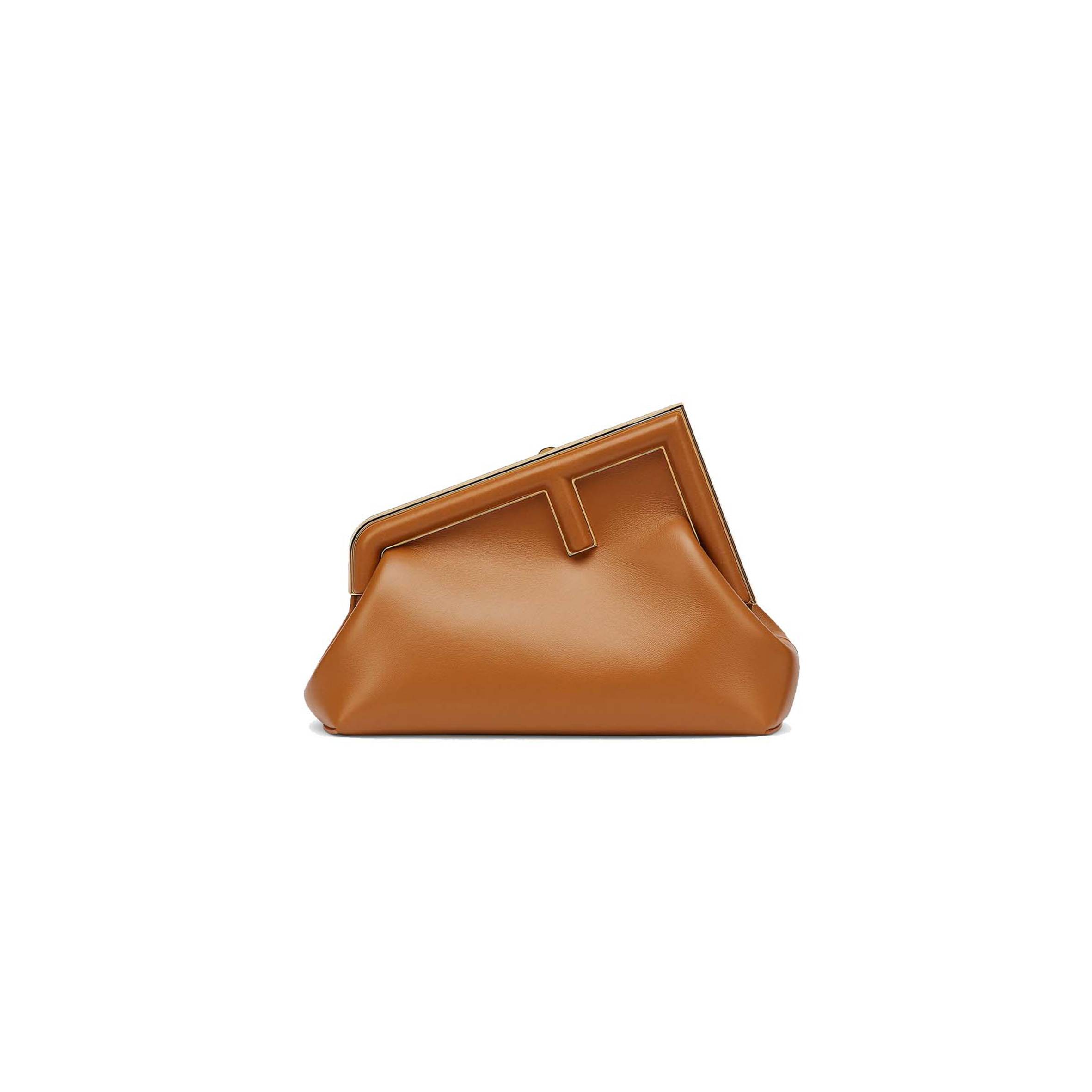 FENDI FIRST SMALL - BROWN LEATHER BAG 8BP129ABVEF0NYJ
