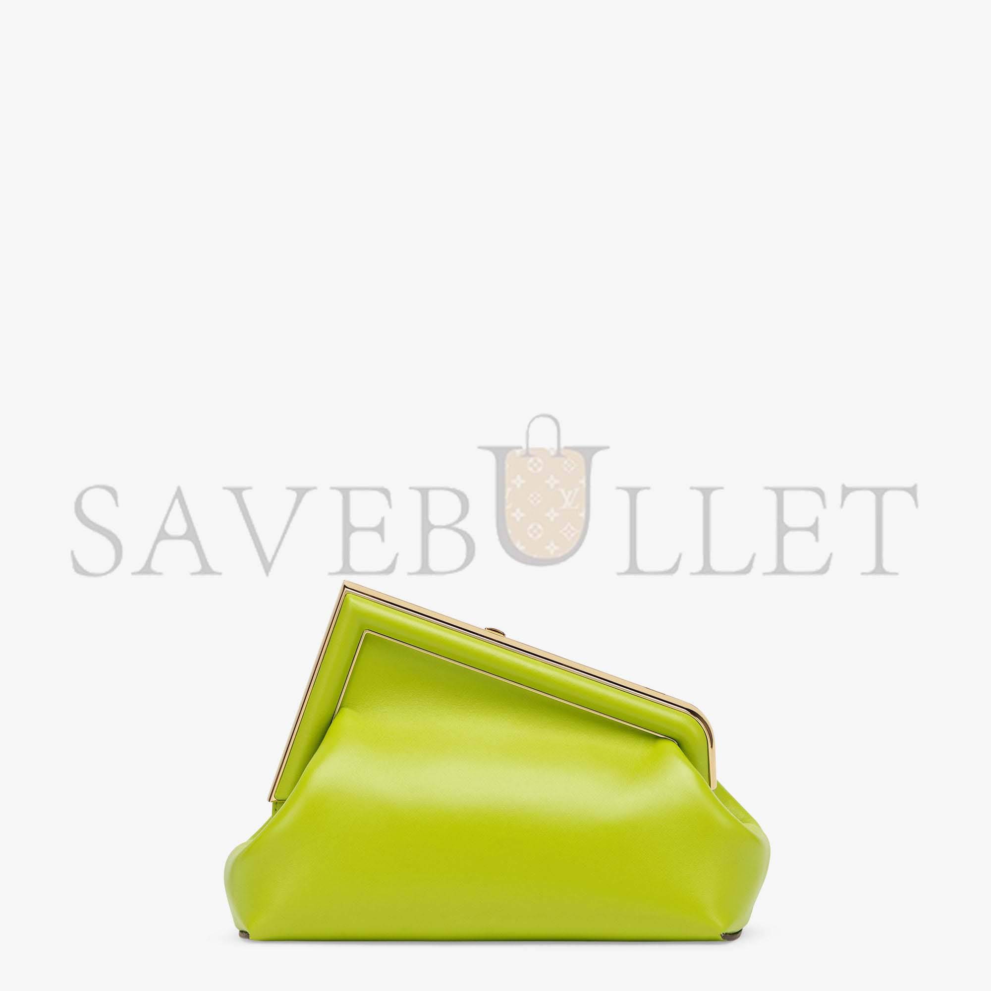 FENDI FIRST SMALL - ACID GREEN LEATHER BAG 8BP129ABVEF1JCP
