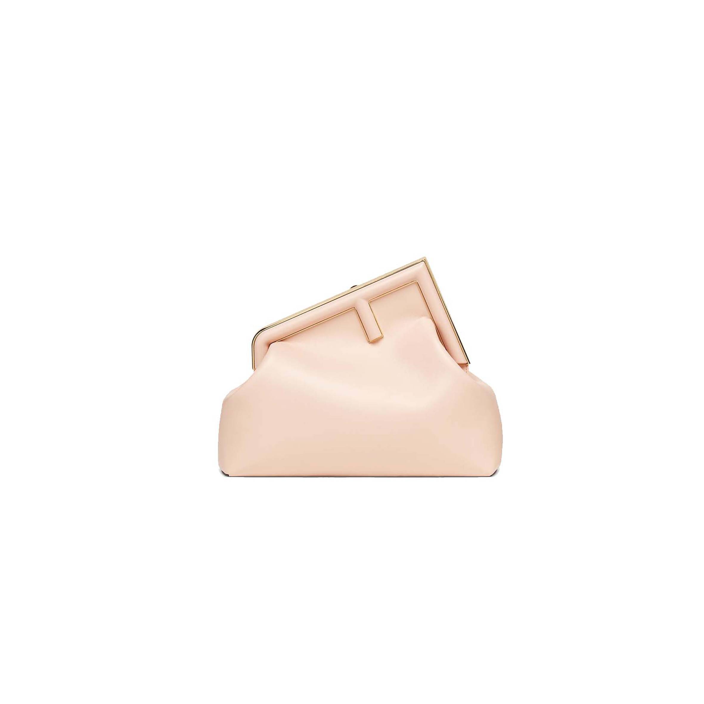 FENDI FIRST MEDIUM - PALE PINK LEATHER BAG 8BP127ABVEF14N1