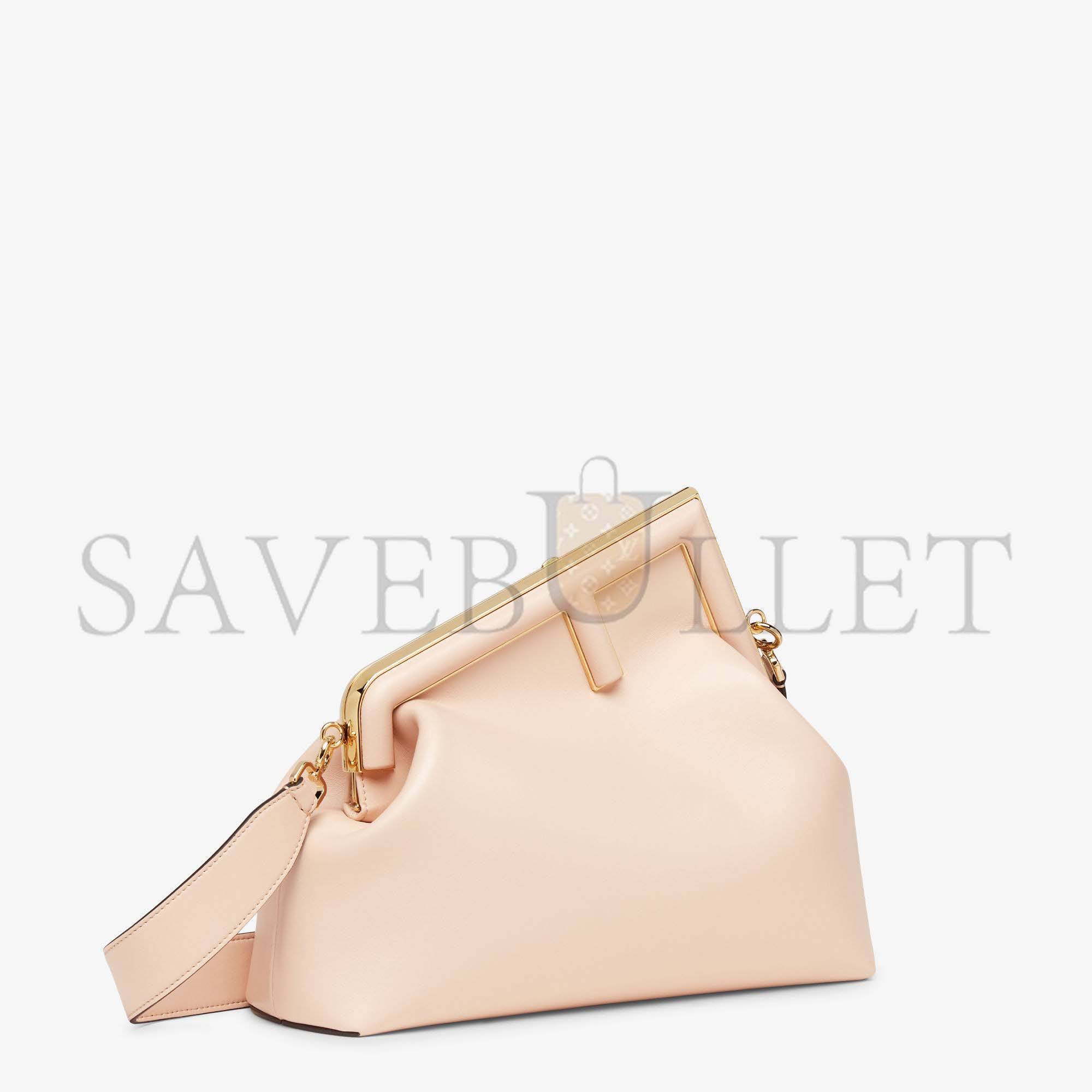 FENDI FIRST MEDIUM - PALE PINK LEATHER BAG 8BP127ABVEF14N1