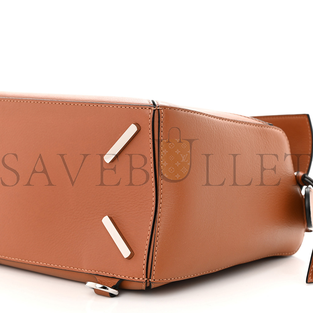 LOEWE CALFSKIN MEDIUM PUZZLE BAG TAN (28*18*12cm)
