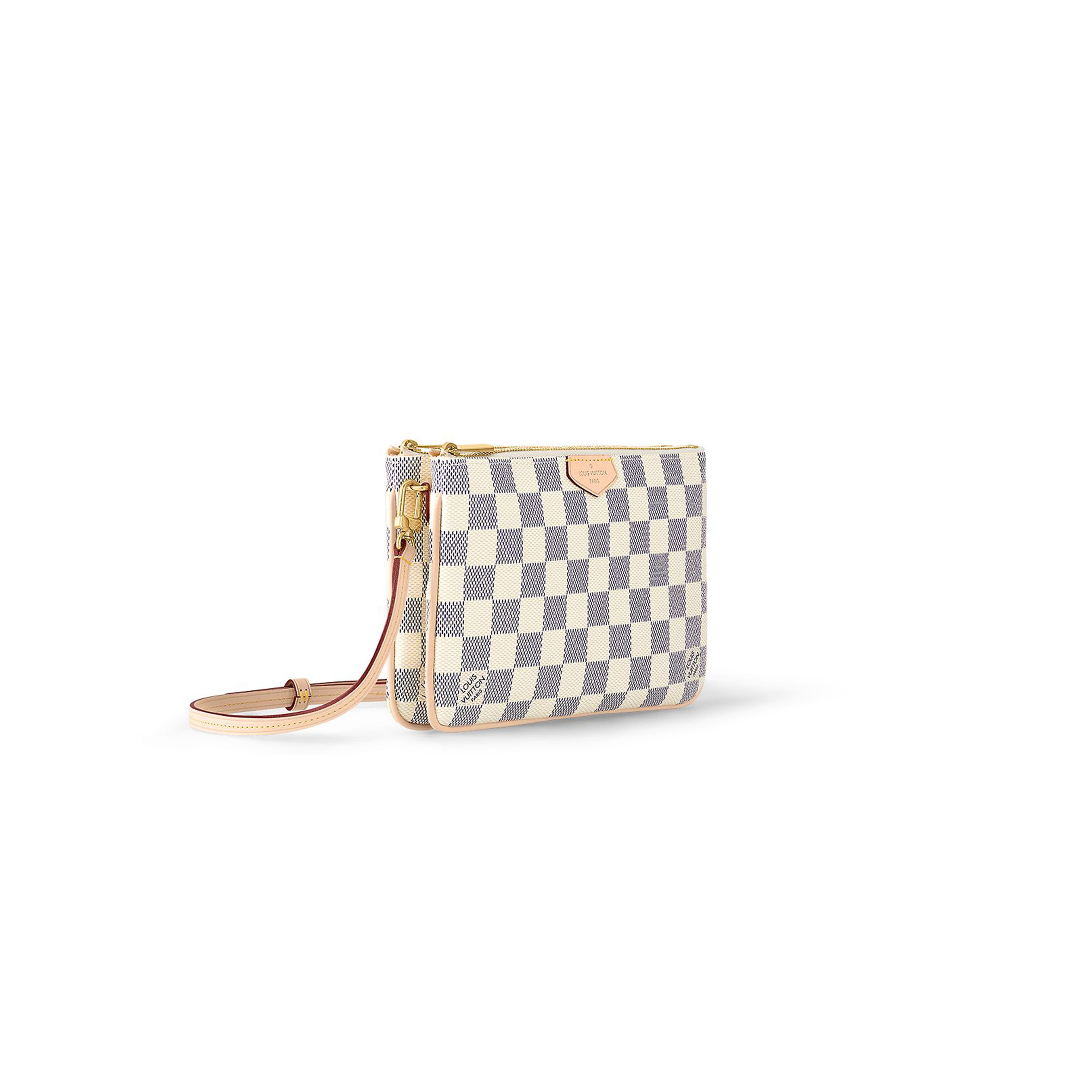 LOUIS VUITTON DOUBLE ZIP POCHETTE N60460 LOUIS VUITTON DOUBLE ZIP POCHETTE N60460