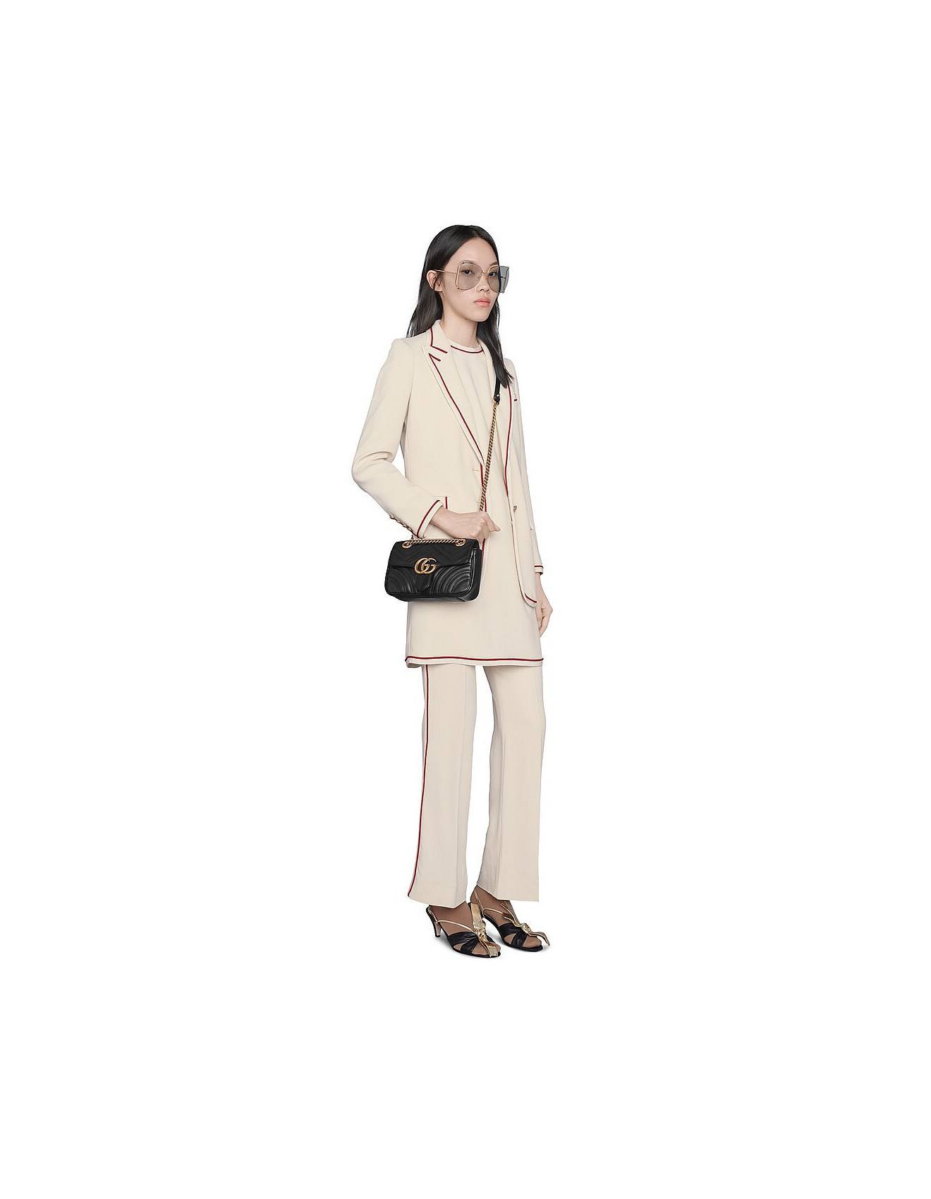 GUCCI GG MARMONT MATELASSÉ MINI BAG 446744 GUCCI GG MARMONT MATELASSÉ MINI BAG 446744
