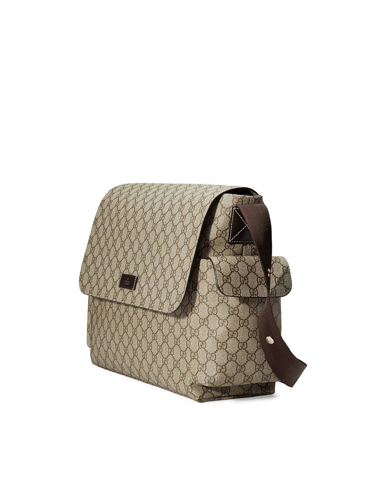 GUCCI GG SUPREME BABY CHANGING BAG 25449114 GUCCI GG SUPREME BABY CHANGING BAG 25449114